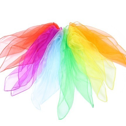 奧爾夫音樂表演絲巾道具(10色)-細節圖7