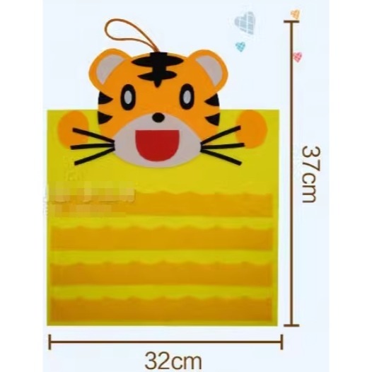 不織布32格點名佈置掛袋／④ 環境佈置品-細節圖5