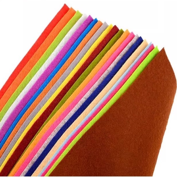 彩色不織布布料20色1mm A4(20張)-細節圖2