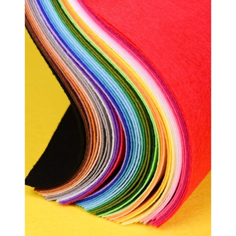 彩色不織布布料20色1mm A4(20張)-細節圖4