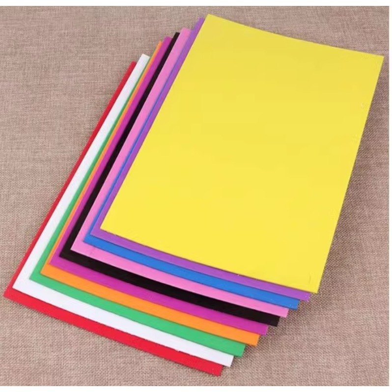 彩色泡棉紙10色1mmA4（無背膠）(10張)-細節圖4