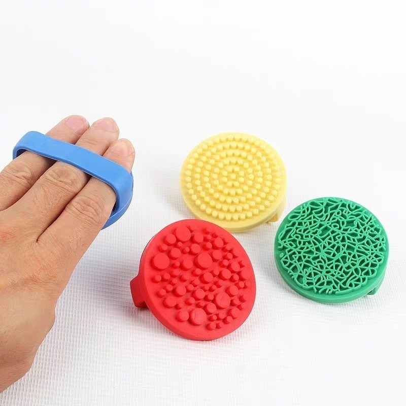 圓形6公分大尺寸手指繪畫印章(4款)-細節圖3