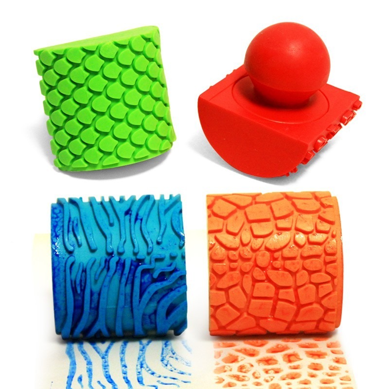 弧形滾輪繪畫創作印章(4款)-細節圖6