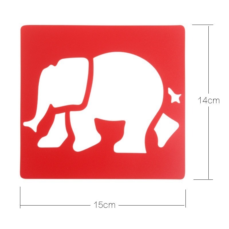 鏤空繪畫彩繪模板(6片)-細節圖2