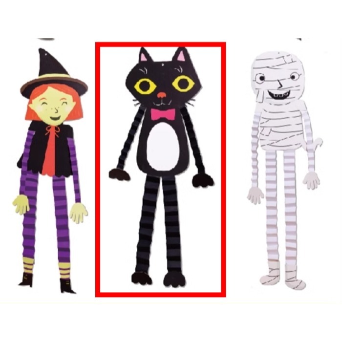 萬聖節黑貓空中吊飾-細節圖4