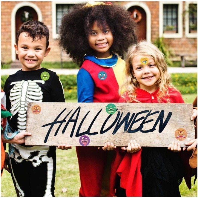 萬聖節造型貼紙(500貼)-細節圖8