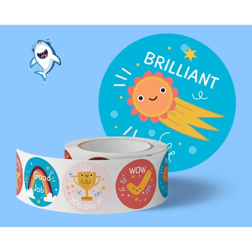 鼓勵稱讚圓形貼紙(500貼)-細節圖5