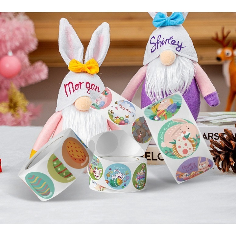 復活節圓形貼紙(500貼)-細節圖2