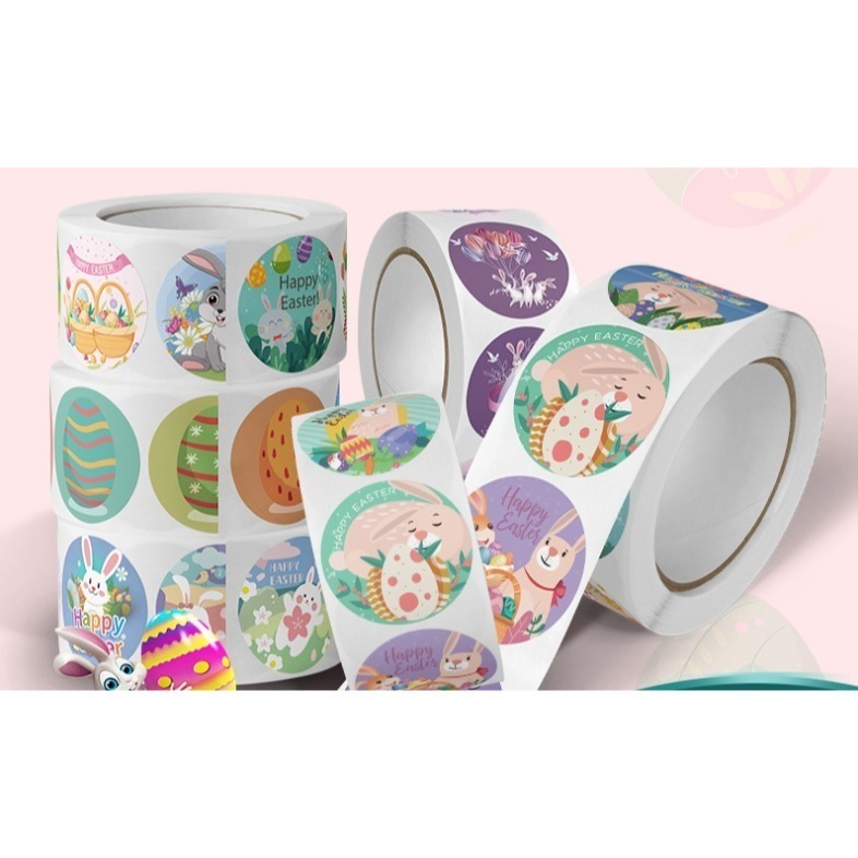 復活節圓形貼紙(500貼)-細節圖4