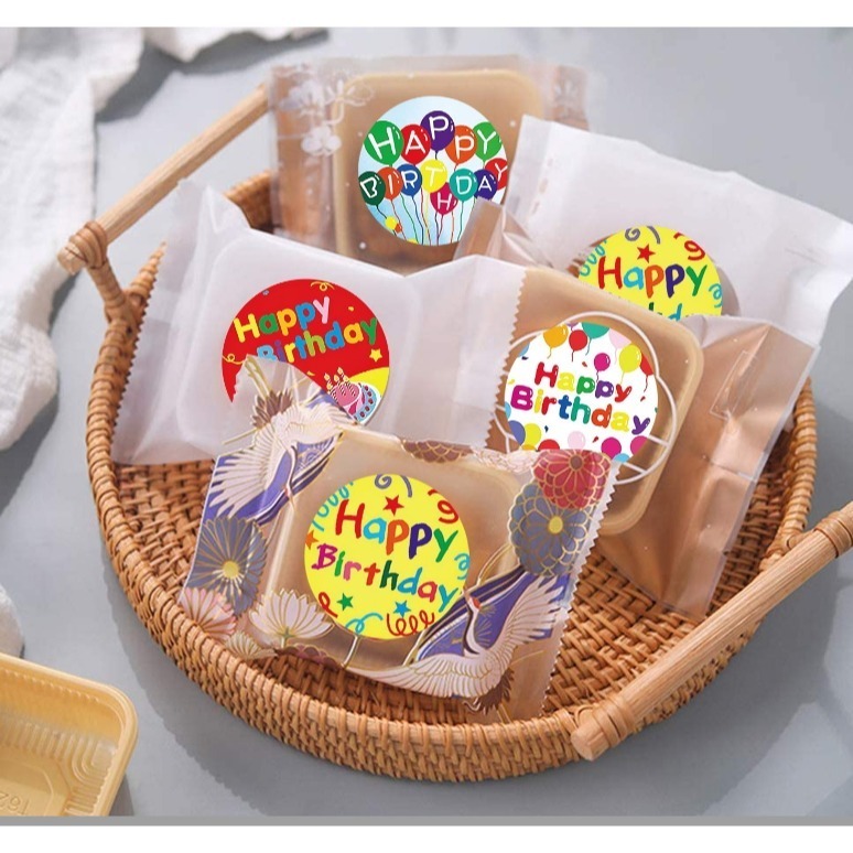 生日快樂圓形貼紙(500貼)-細節圖2