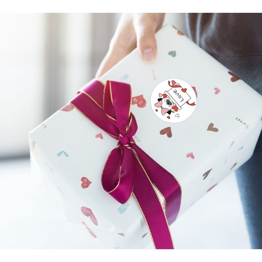 小狗小貓圓形貼紙(500貼)-細節圖6