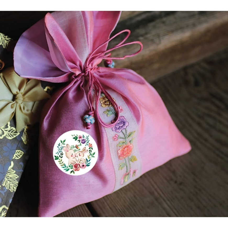 Thank you 謝謝你圓形貼紙(500貼)-細節圖2