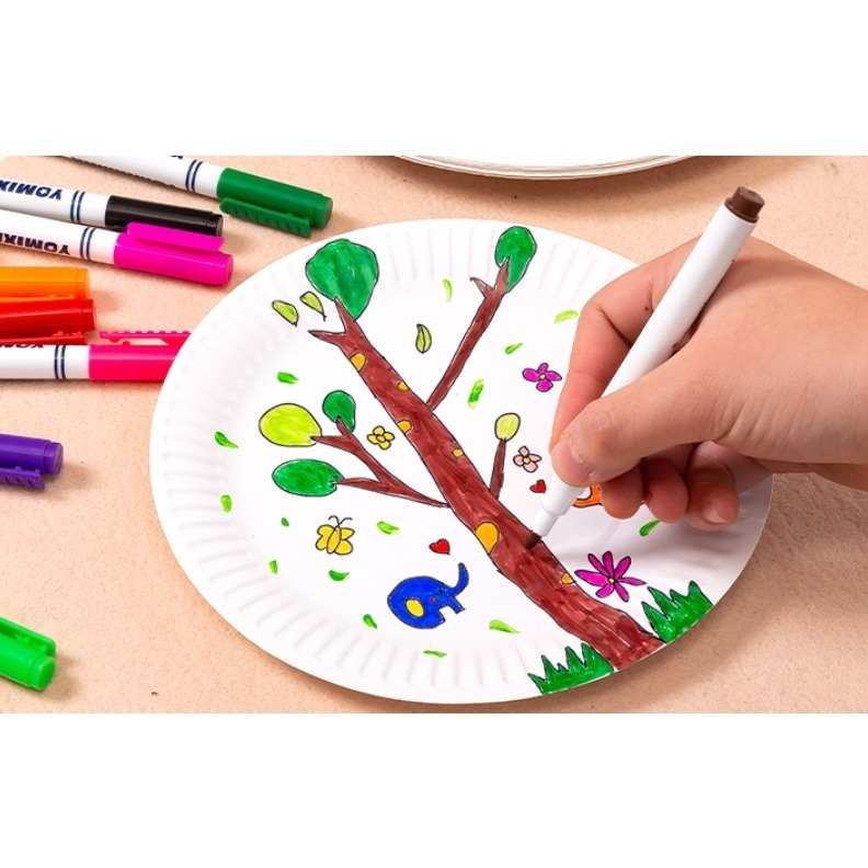 白色勞作創作用紙盤素材(10個)-細節圖6