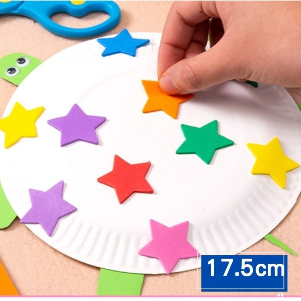 白色勞作創作用紙盤素材(10個)-規格圖7