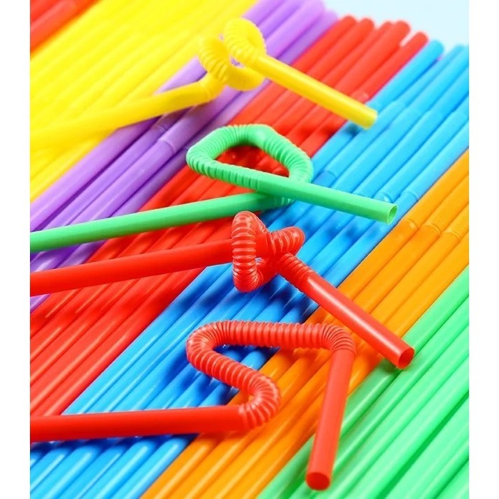 手作勞作用彩色細吸管素材(100支)-細節圖2