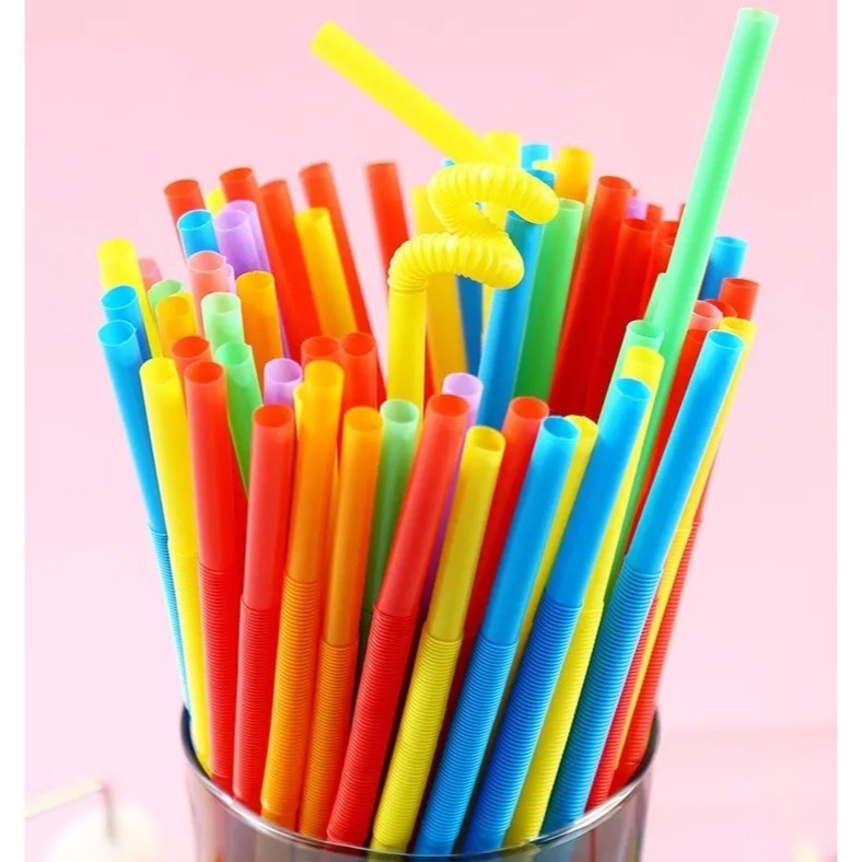手作勞作用彩色細吸管素材(100支)-細節圖4