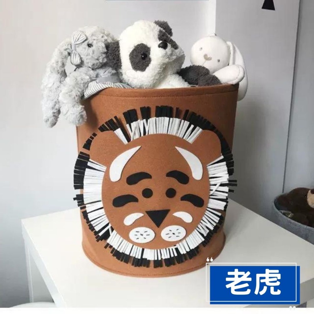 加厚毛氈布動物收納桶(免運費商品)-規格圖7