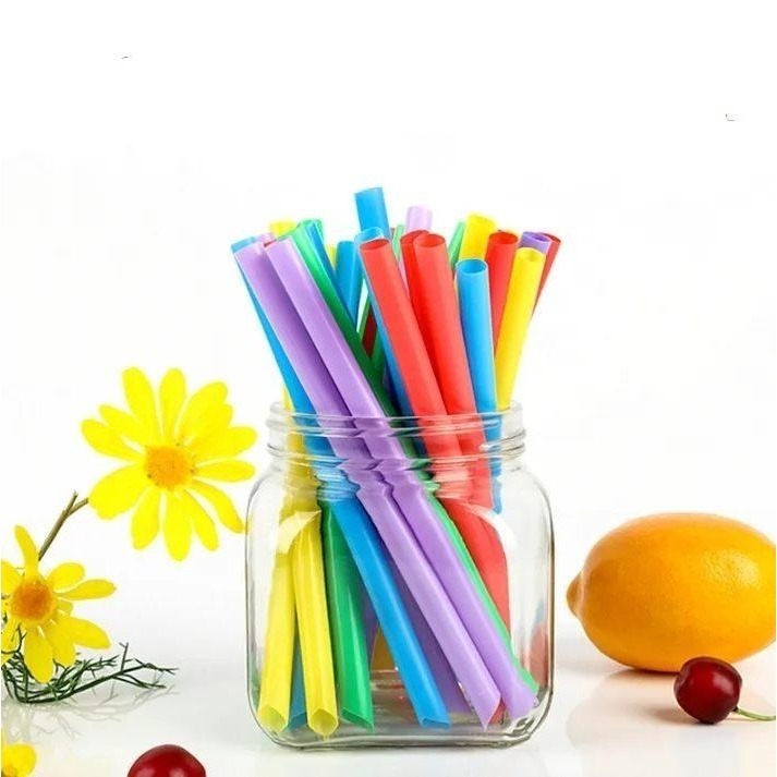 手作用彩色粗吸管素材(100支)-細節圖3