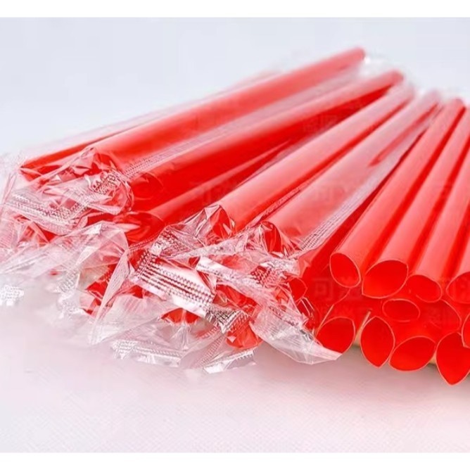 手作用大紅色粗吸管素材(100支)-規格圖4