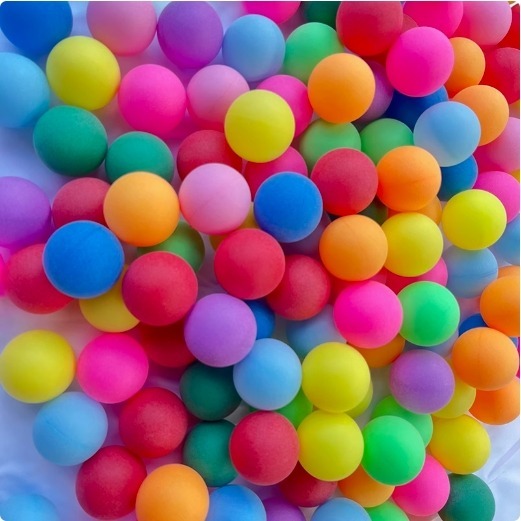 彩色乒乓球抽獎球摸彩球活動道具(20顆)-細節圖3