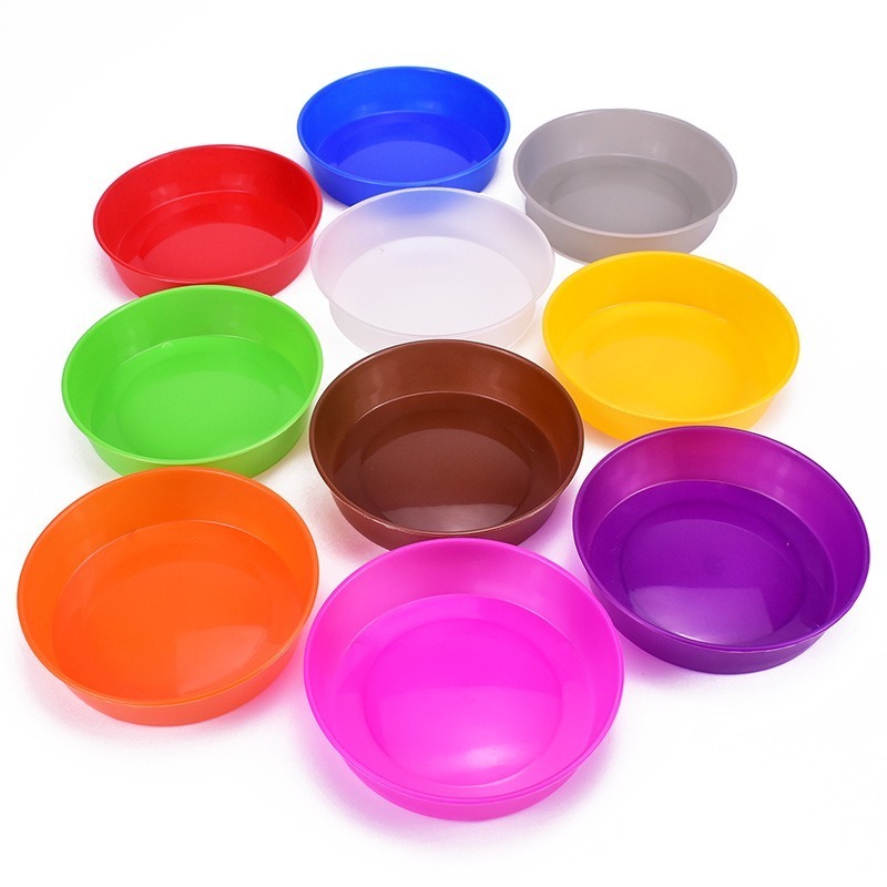 10色顏料繪畫分裝盤遊戲盤(10個)-細節圖2