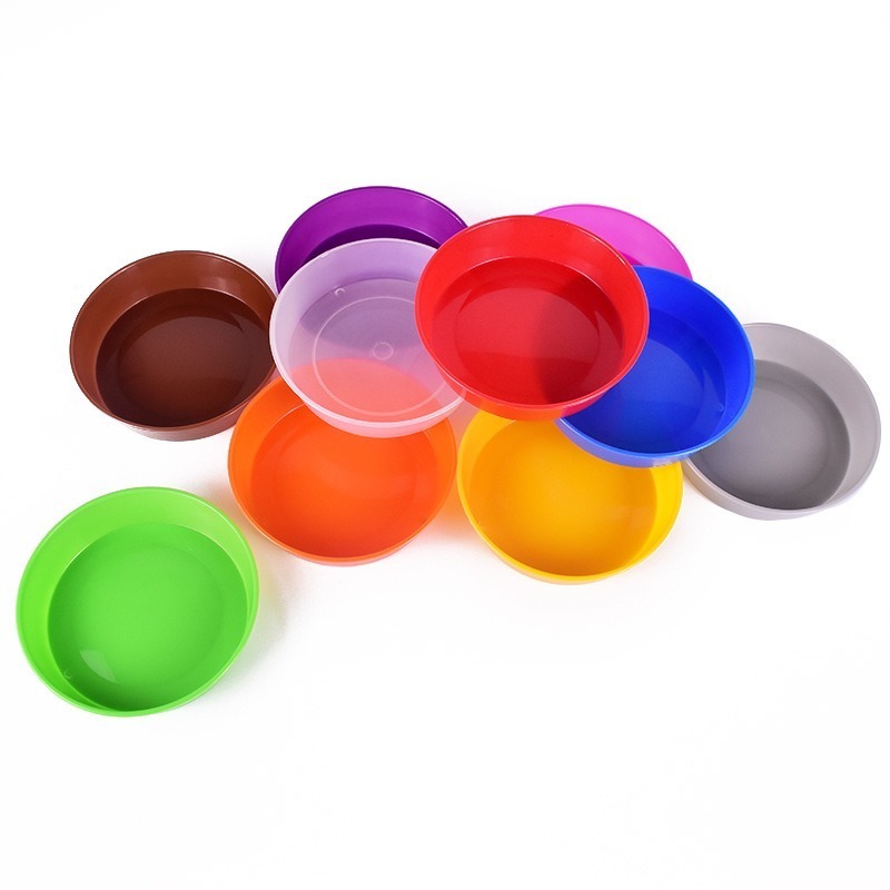 10色顏料繪畫分裝盤遊戲盤(10個)-細節圖3