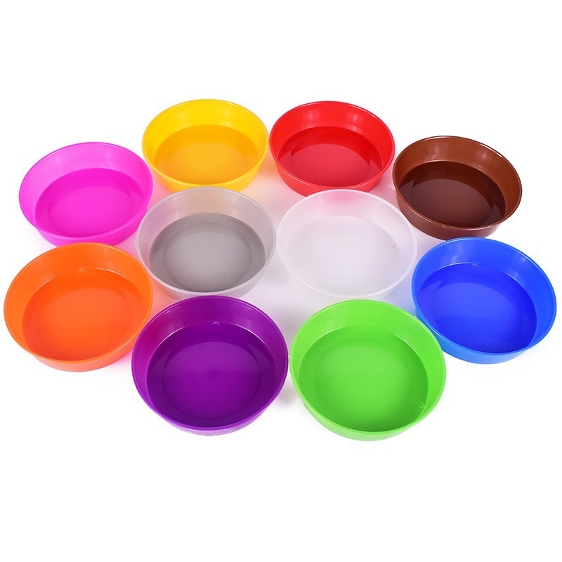 10色顏料繪畫分裝盤遊戲盤(10個)-規格圖7