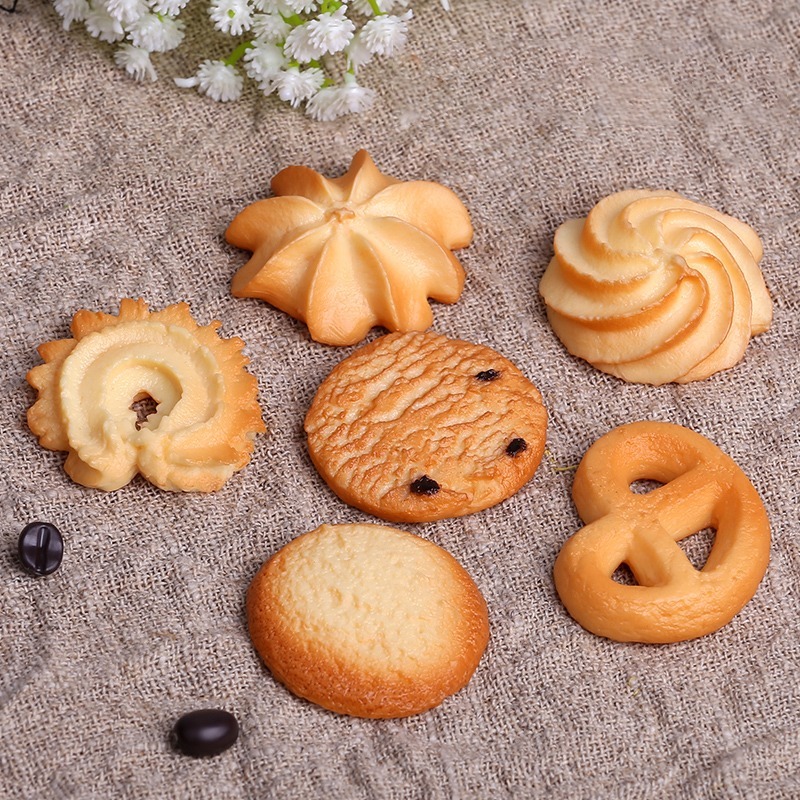 仿真曲奇餅乾模型(6個)-細節圖2