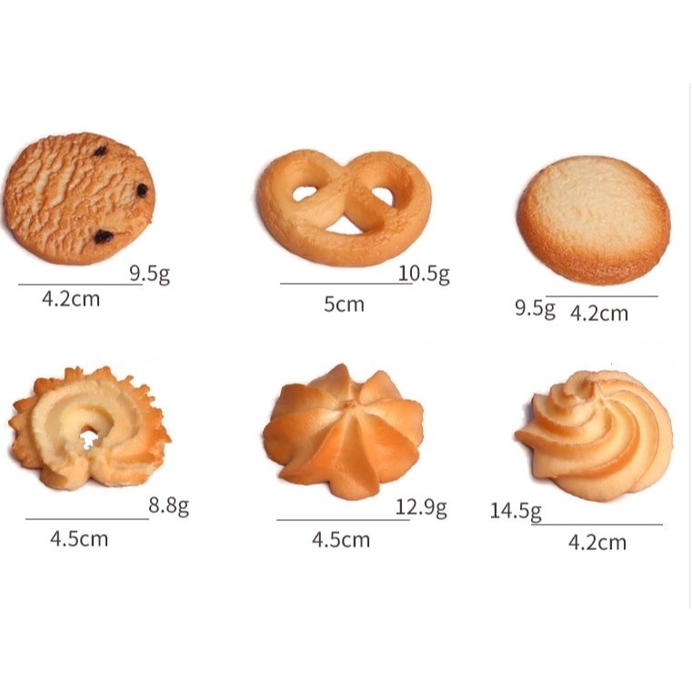 仿真曲奇餅乾模型(6個)-細節圖3