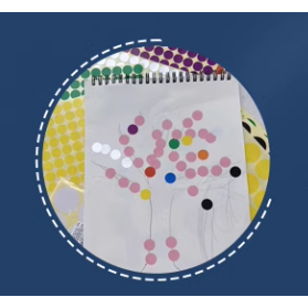 圓形彩色貼紙（10色）(1~5cm)-細節圖7