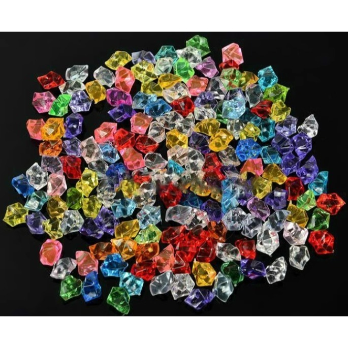 彩色壓克力冰塊模型(100g)-細節圖2