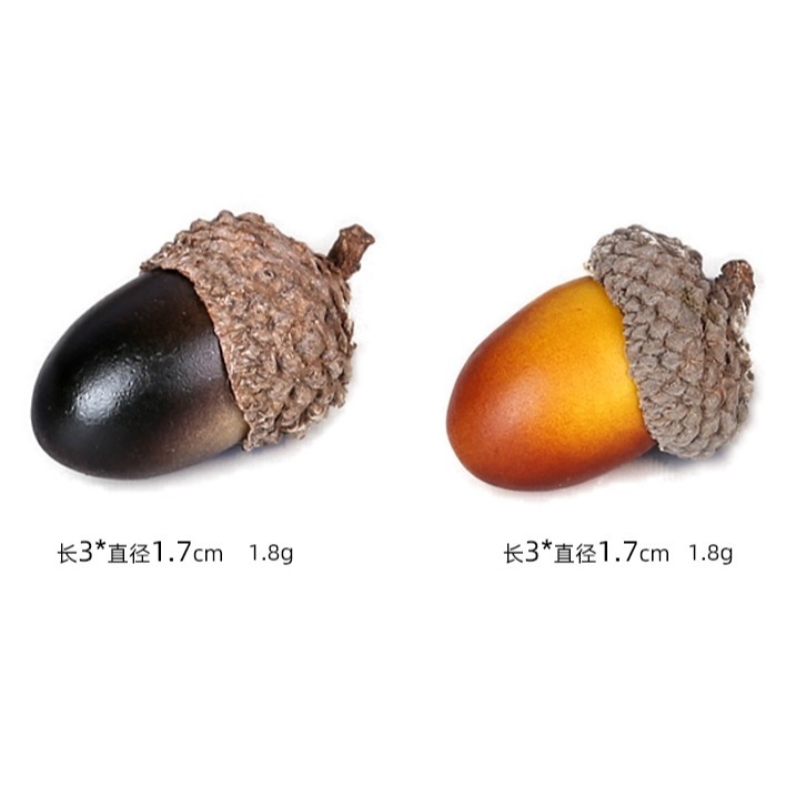 植物造型橡樹果模型(20顆)-細節圖6