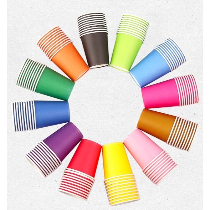 彩色勞作用加厚紙杯素材(20個)-細節圖5