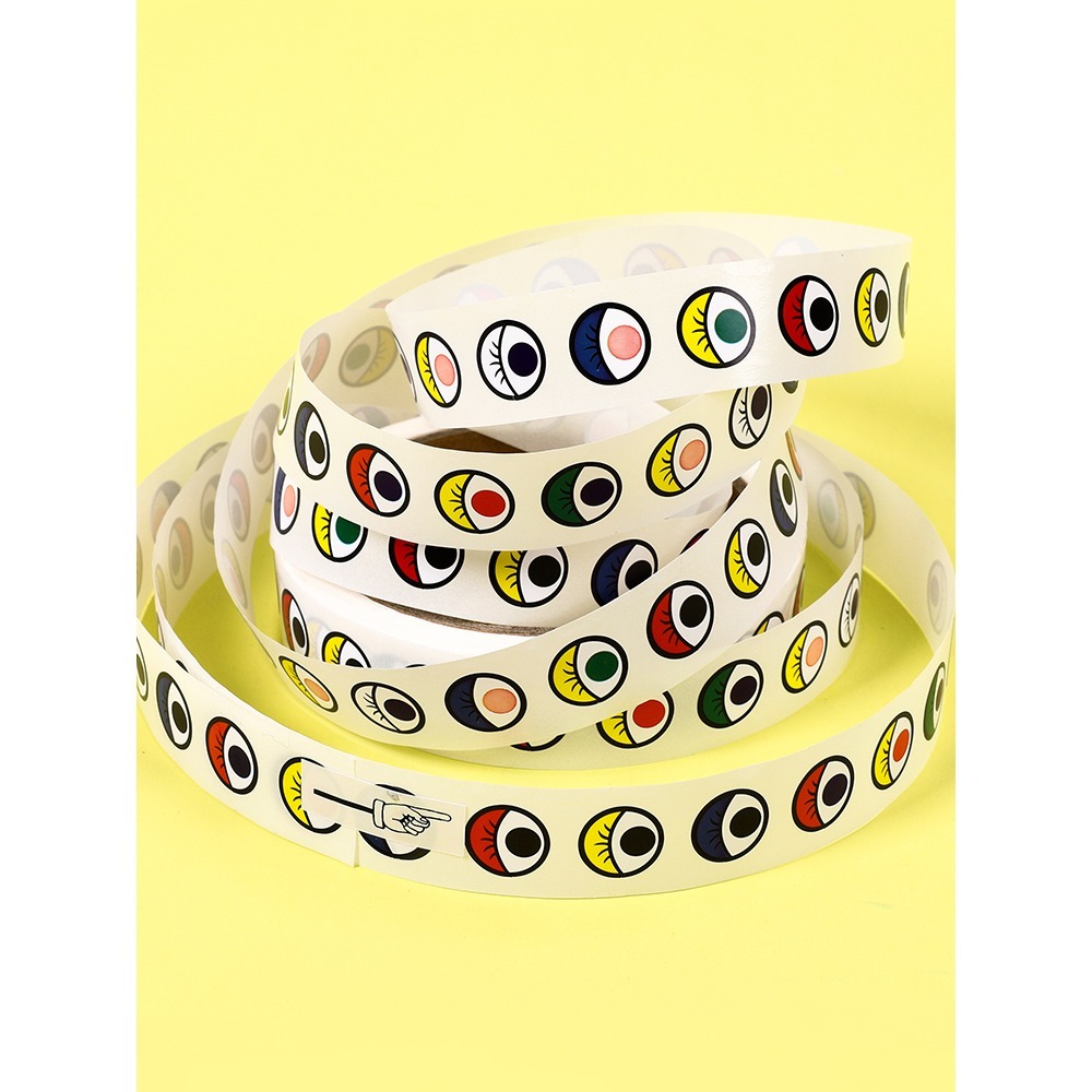 五官眼睛嘴巴鼻子鬍子造型貼紙(1000貼)-細節圖5