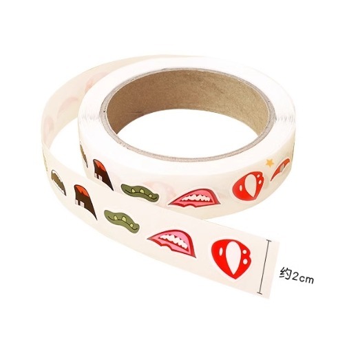 五官眼睛嘴巴鼻子鬍子造型貼紙(1000貼)-細節圖6