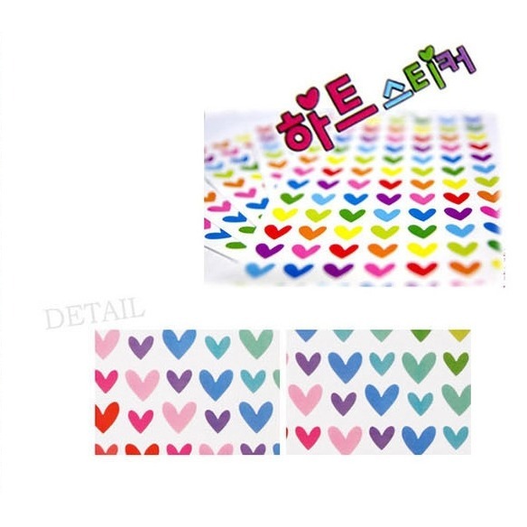 星星愛心圓點貼紙(18張)-細節圖6