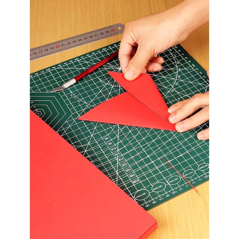 春節大紅色折紙20公分(100張)-細節圖2