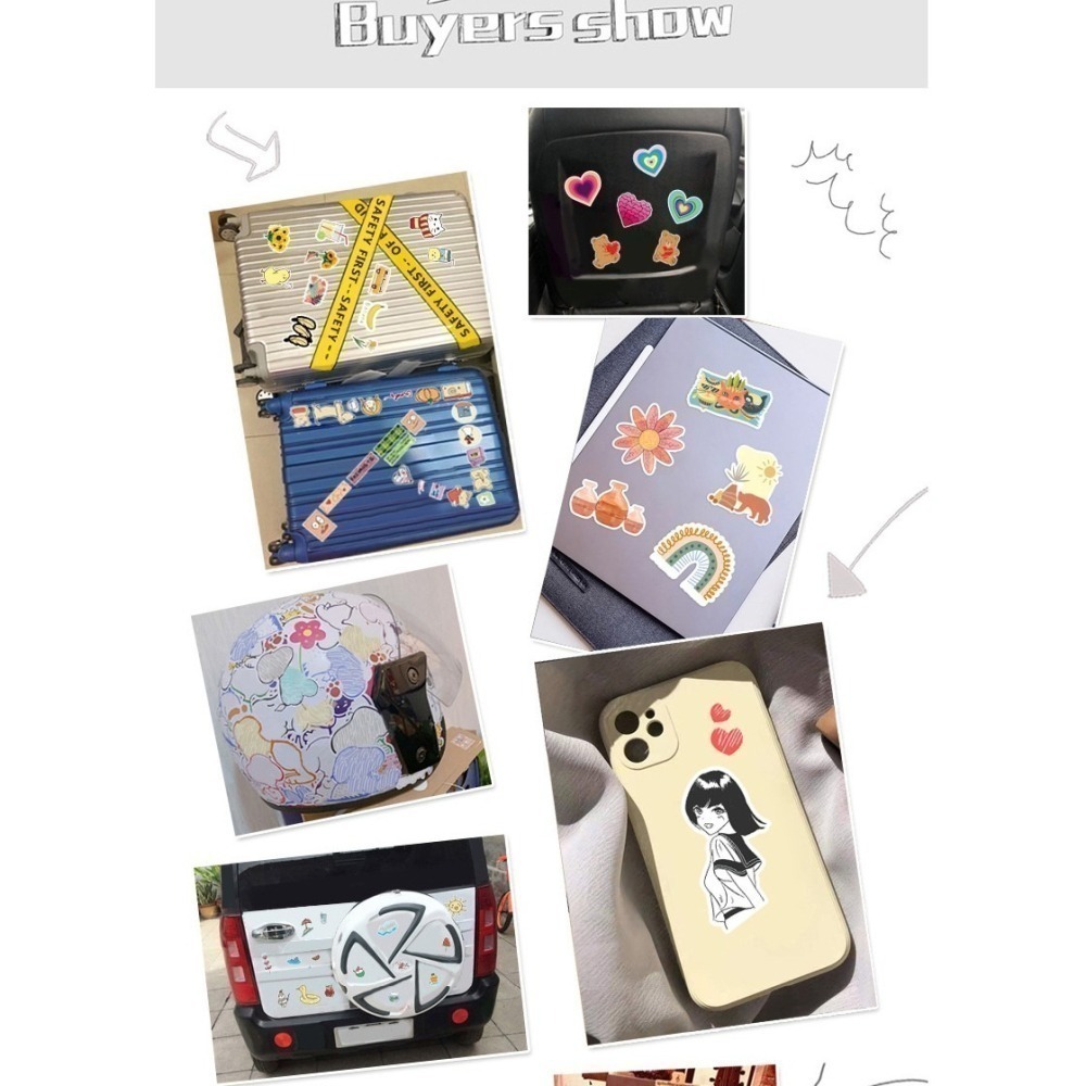 防水貼紙特賣中（任選5包送1包_ 指定款）-細節圖5