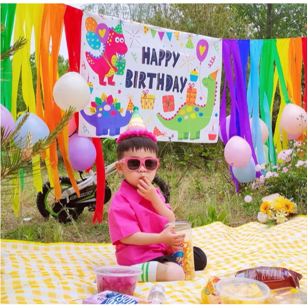 皺紋紙裝飾彩飄佈置拉旗特殊紙(6色)-細節圖6