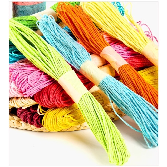 彩色紙繩創作線材(3色)-細節圖5