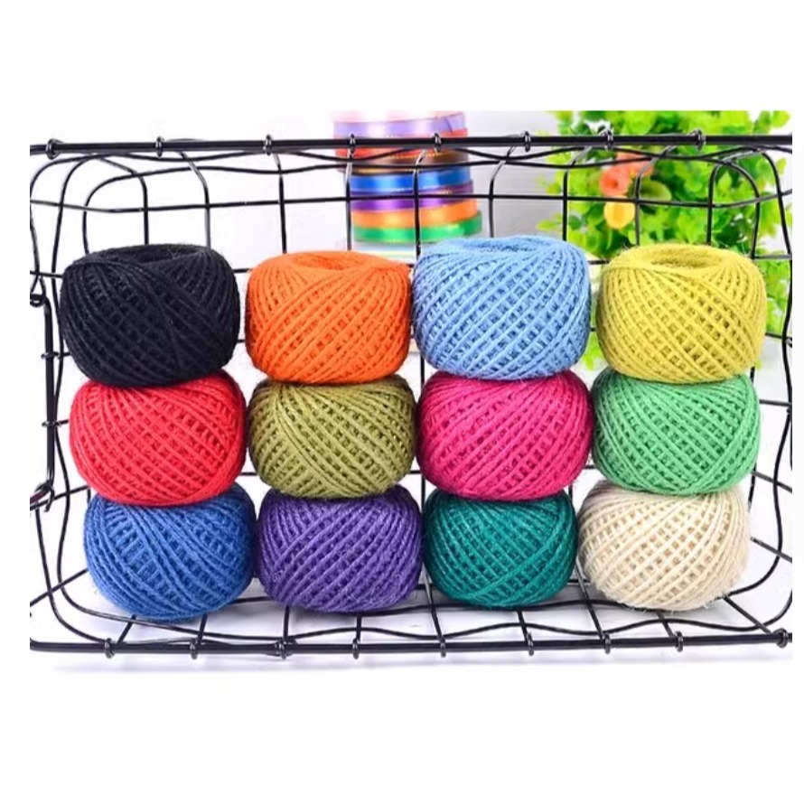 手工彩色麻繩線材-細節圖7