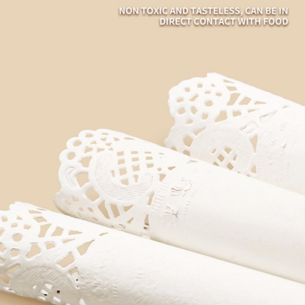 白色蕾絲花邊紙(50張)-細節圖3