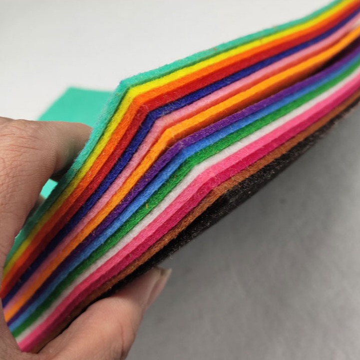 加厚2mm不織布25cm布料(5色)-細節圖3