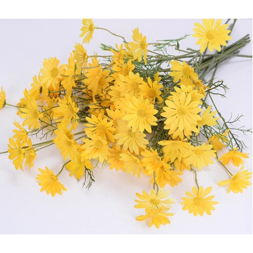 仿真小雛菊插花佈置品(5支)-細節圖6