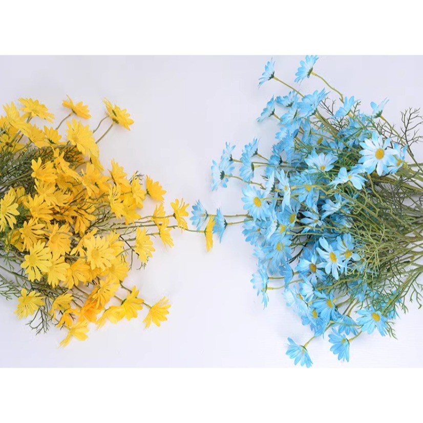 仿真小雛菊插花佈置品(5支)-細節圖7