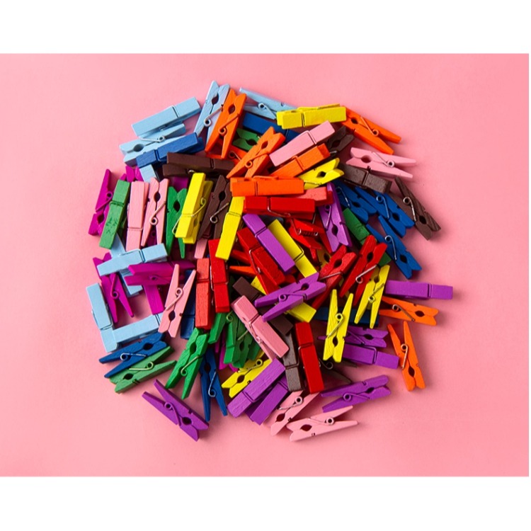 彩色木夾子(20支)-規格圖6