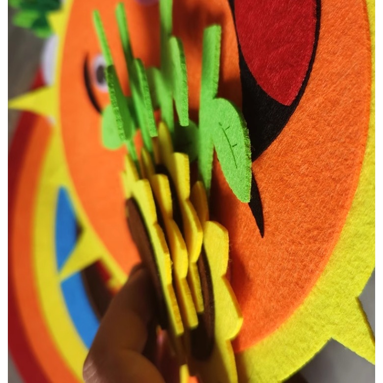 不織布加厚花朵 無背膠-細節圖2