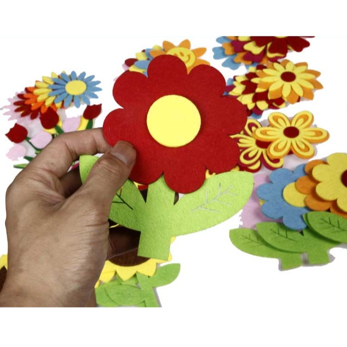 不織布加厚花朵 無背膠-細節圖4