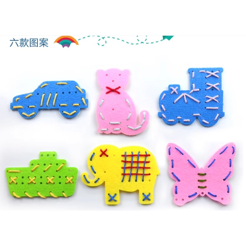 不織布穿線練習套組-細節圖4