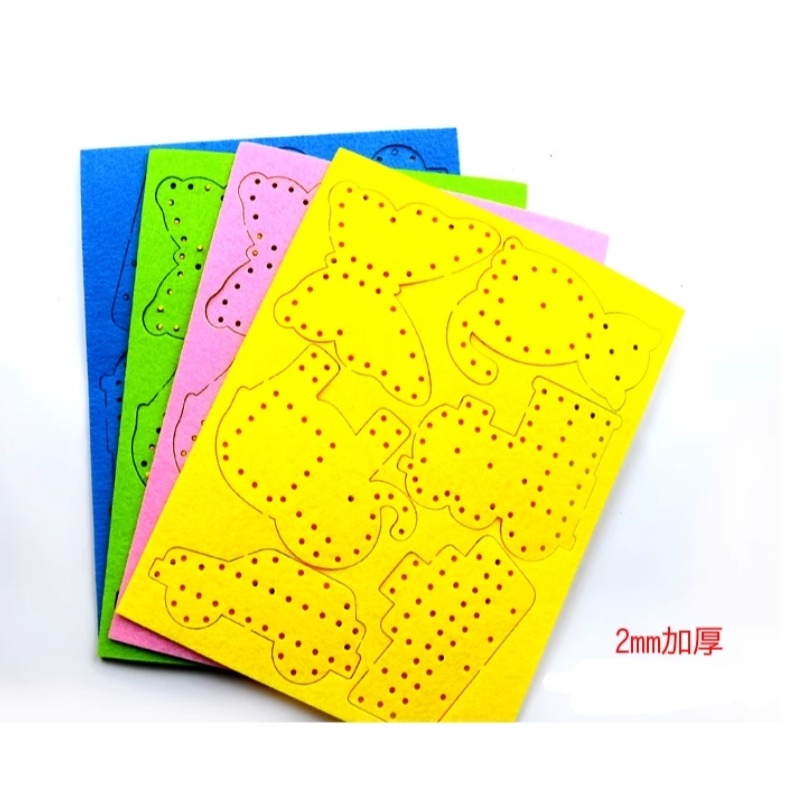 不織布穿線練習套組-細節圖5